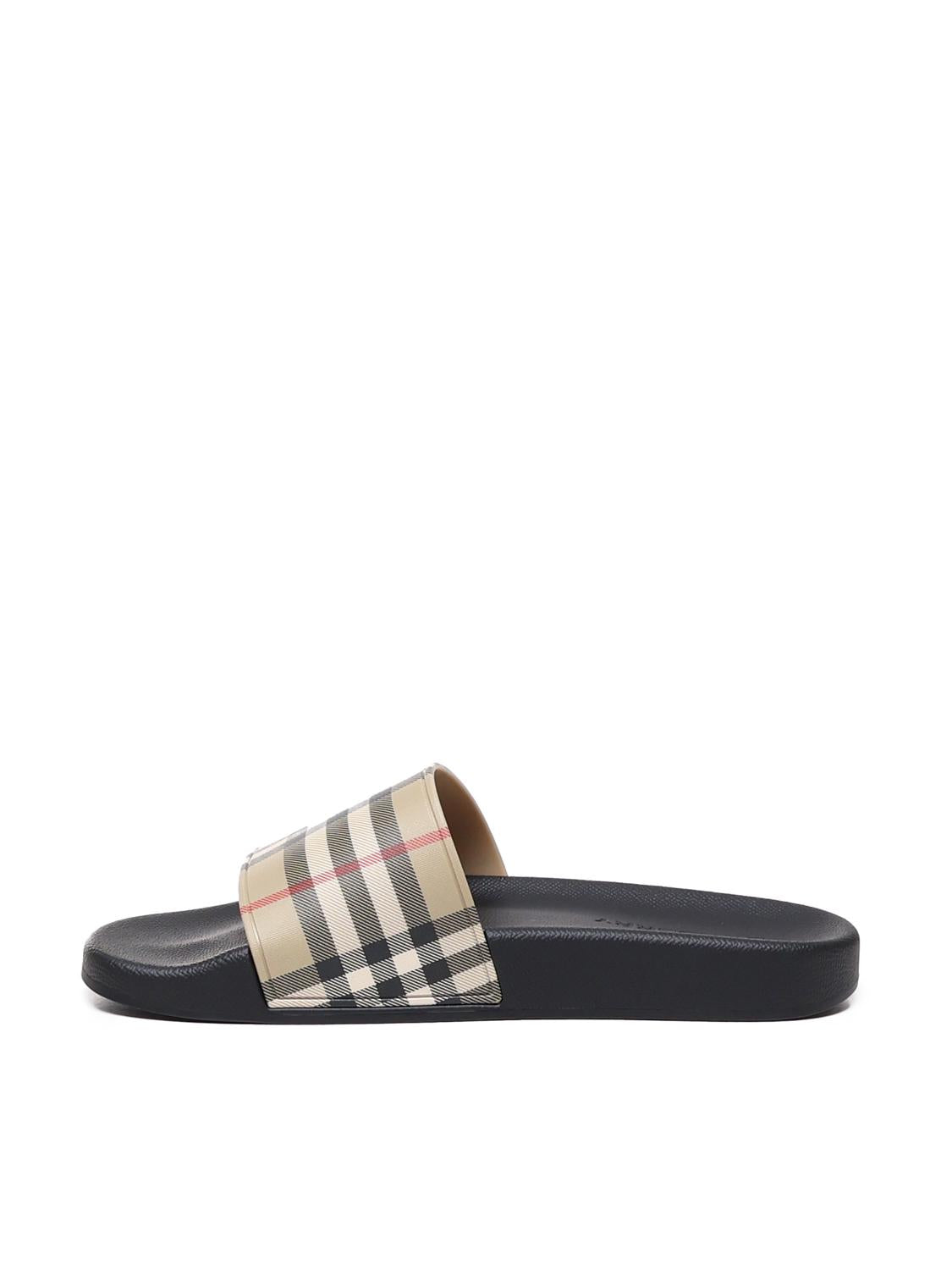 Slides Check 8056942 A7028 BURBERRY 