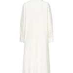 Abito camicia ricamato SS25134S CREAM SELF-PORTRAIT 