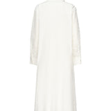 Abito camicia ricamato SS25134S CREAM SELF-PORTRAIT 