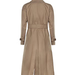Trench lungo in twill di cotone 2529026034600 001 MAX MARA THE CUBE 