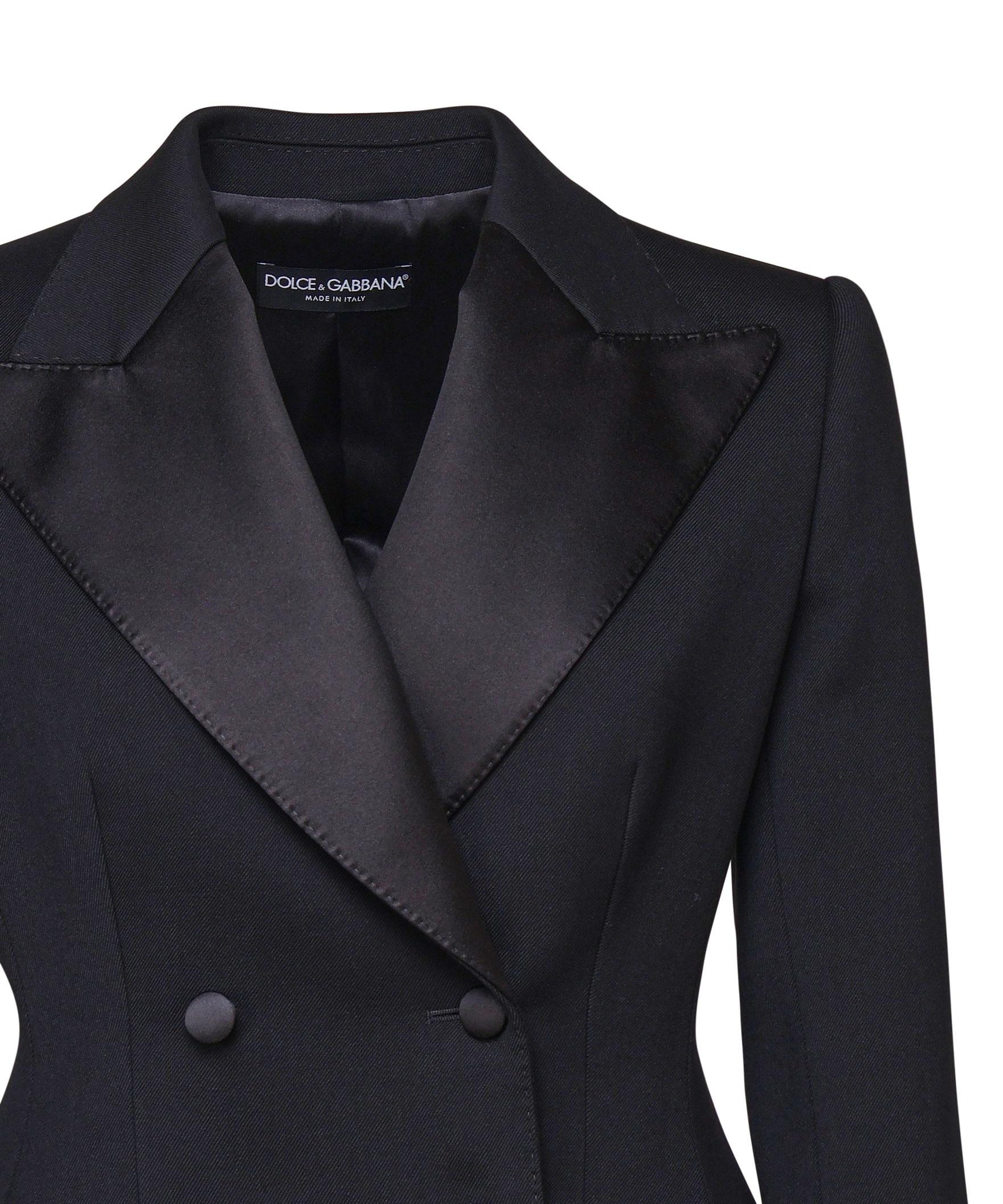 Giacca smoking F27CTT FUBGEN0000 DOLCE & GABBANA 