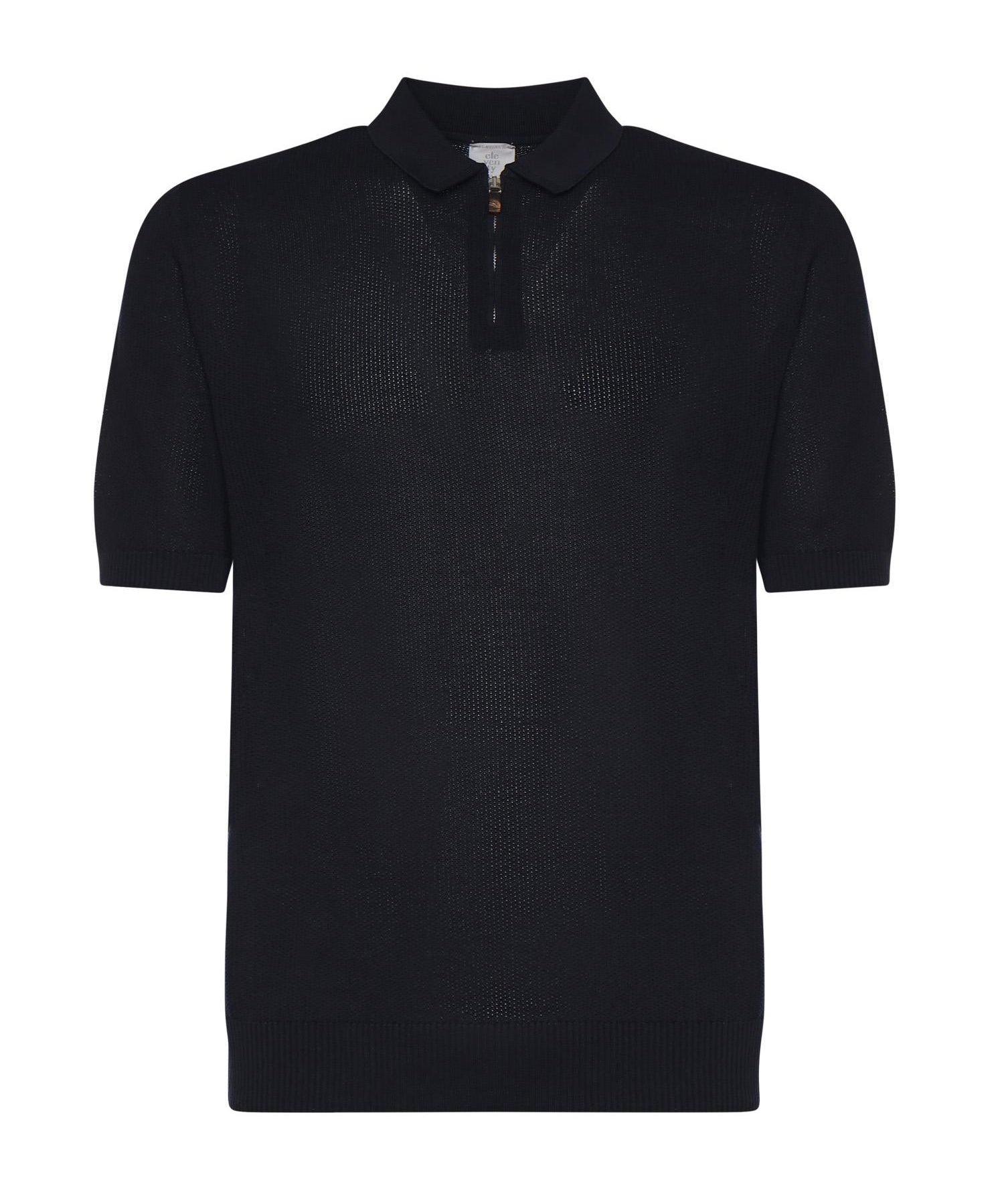 Polo con zip in cotone M76MAGM90MAG0M008 11 ELEVENTY 