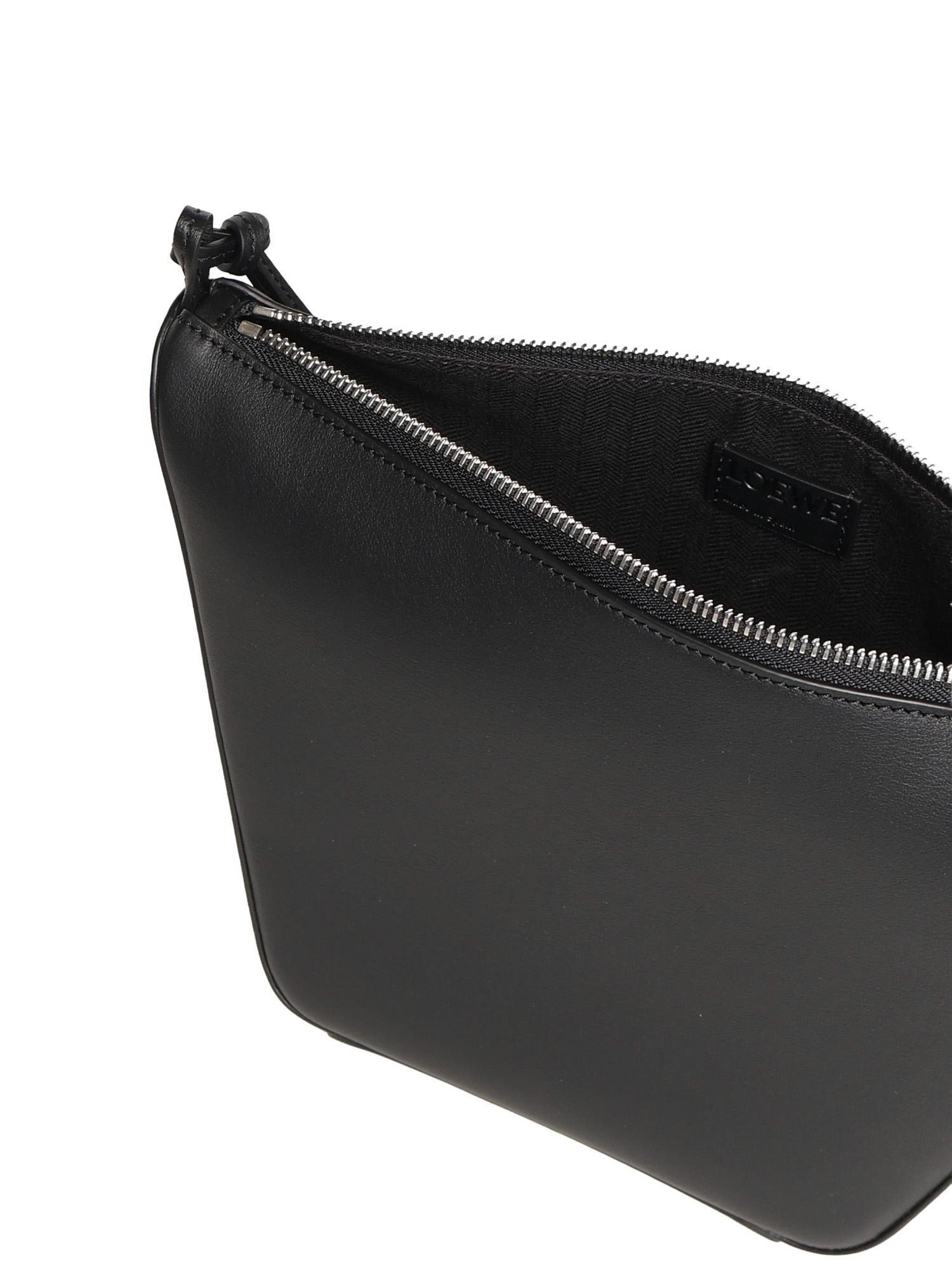 Borsa hobo Hammock mini in pelle di vitello A538G13X01 1100 LOEWE 
