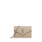 Pochette Envelope con catena Cassandre in pelle 742920 BOW012721 SAINT LAURENT 