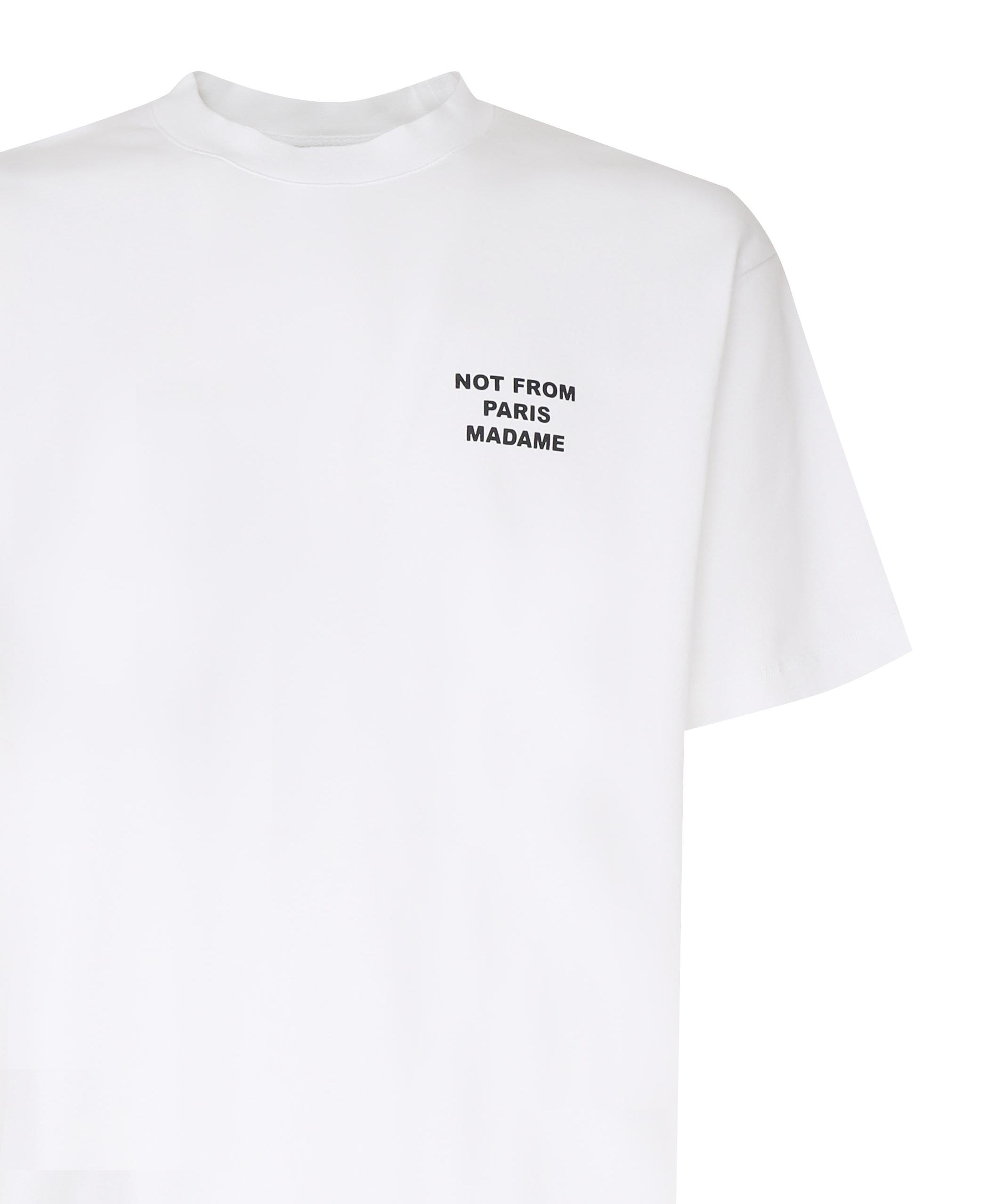 T-shirt con stampa in cotone PERMTS203CO002 OPW Drôle de Monsieur 