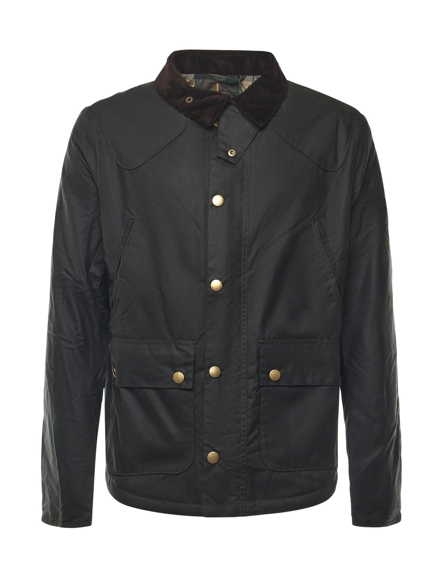 GIACCA REELIN WAX IN COTONE MWX1106 SG51 BARBOUR 