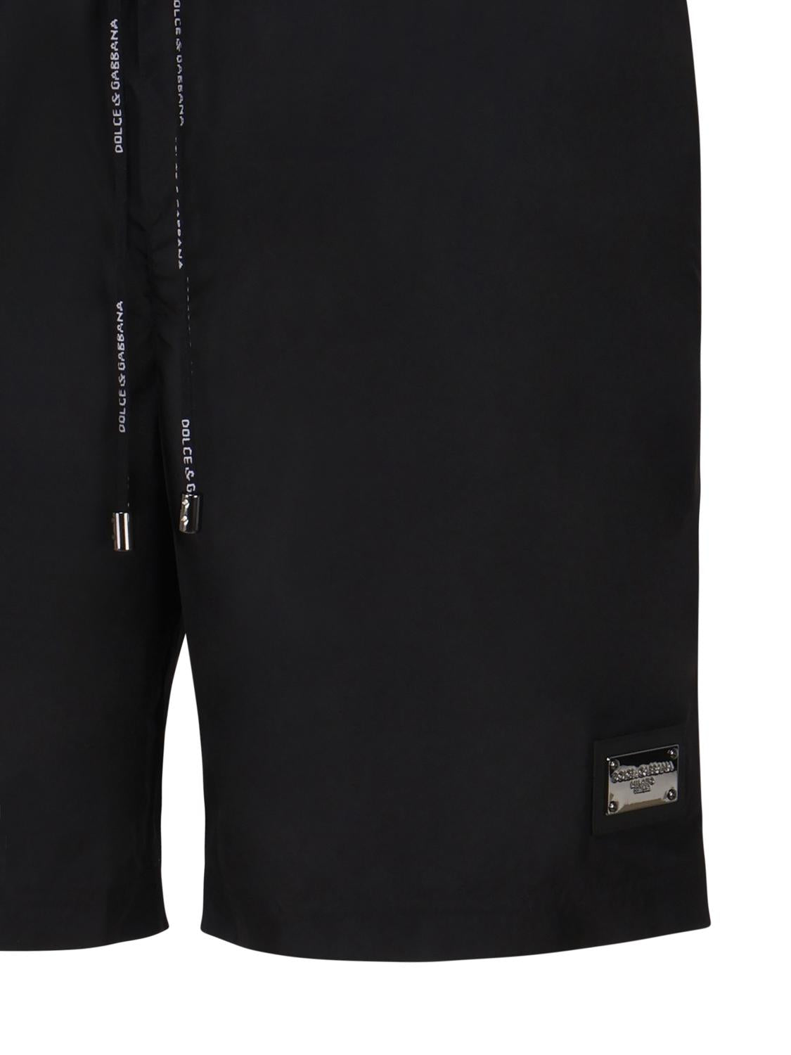 Boxer da mare con placca metallica con logo M4E45T ONO06N0000 DOLCE & GABBANA 