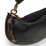Borsa hobo Chloé Banana piccola in pelle CH26AS921S60 001 CHLOÉ 