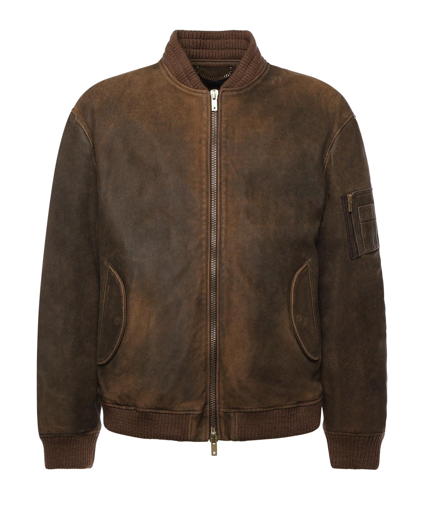 Bomber Orville in pelle GUP02489 P00216855260 GOLDEN GOOSE 