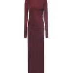 Abito lungo Sophie T180129A TJV045ROUGE NOIR THE ANDAMANE 