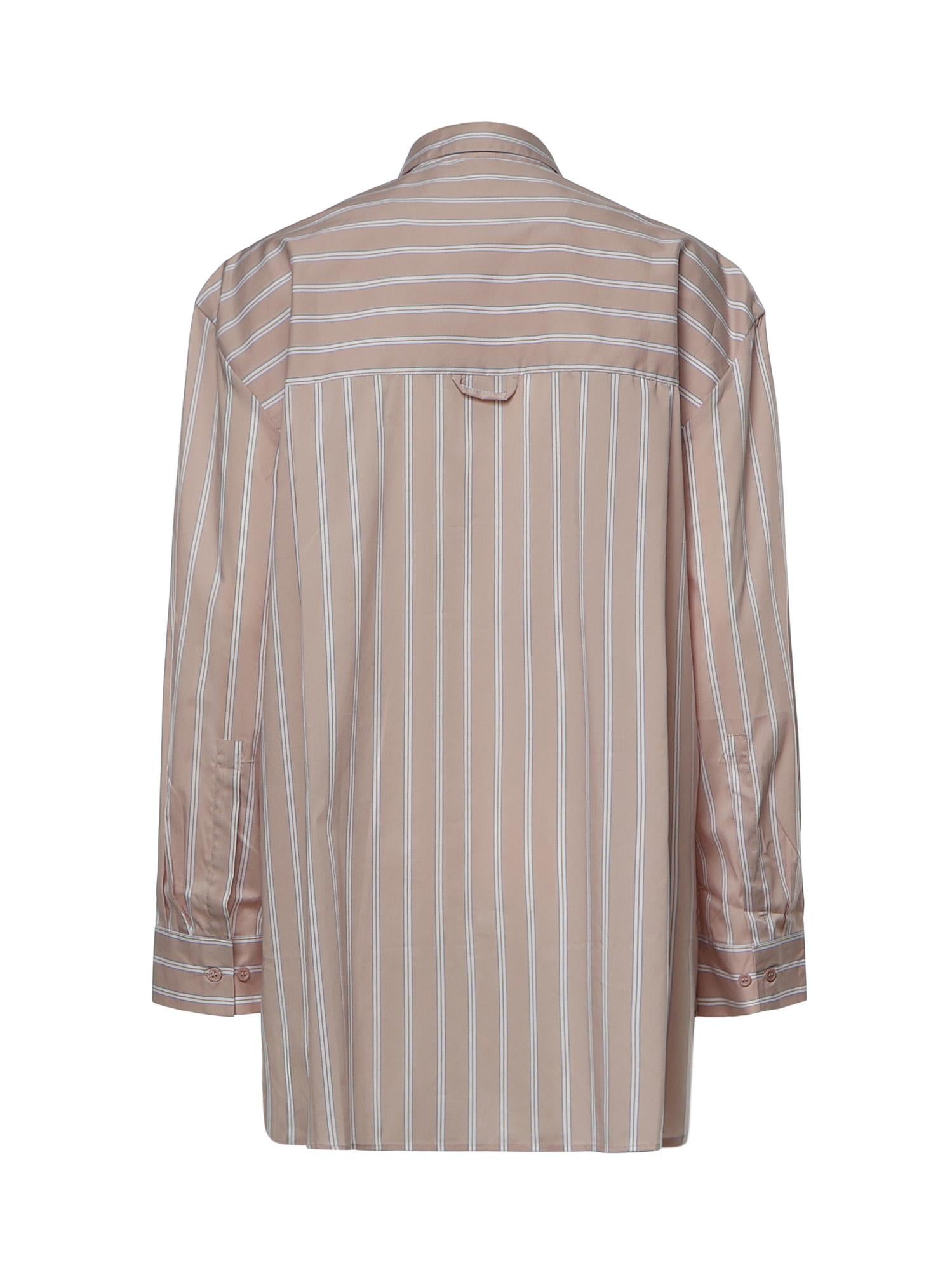 Camicia Oana a righe in misto cotone CHFS22087608  THE FRANKIE SHOP 