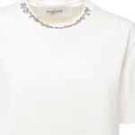 T-shirt con cristalli GWP01220 P00067310363 GOLDEN GOOSE 