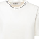 T-shirt con cristalli GWP01220 P00067310363 GOLDEN GOOSE 
