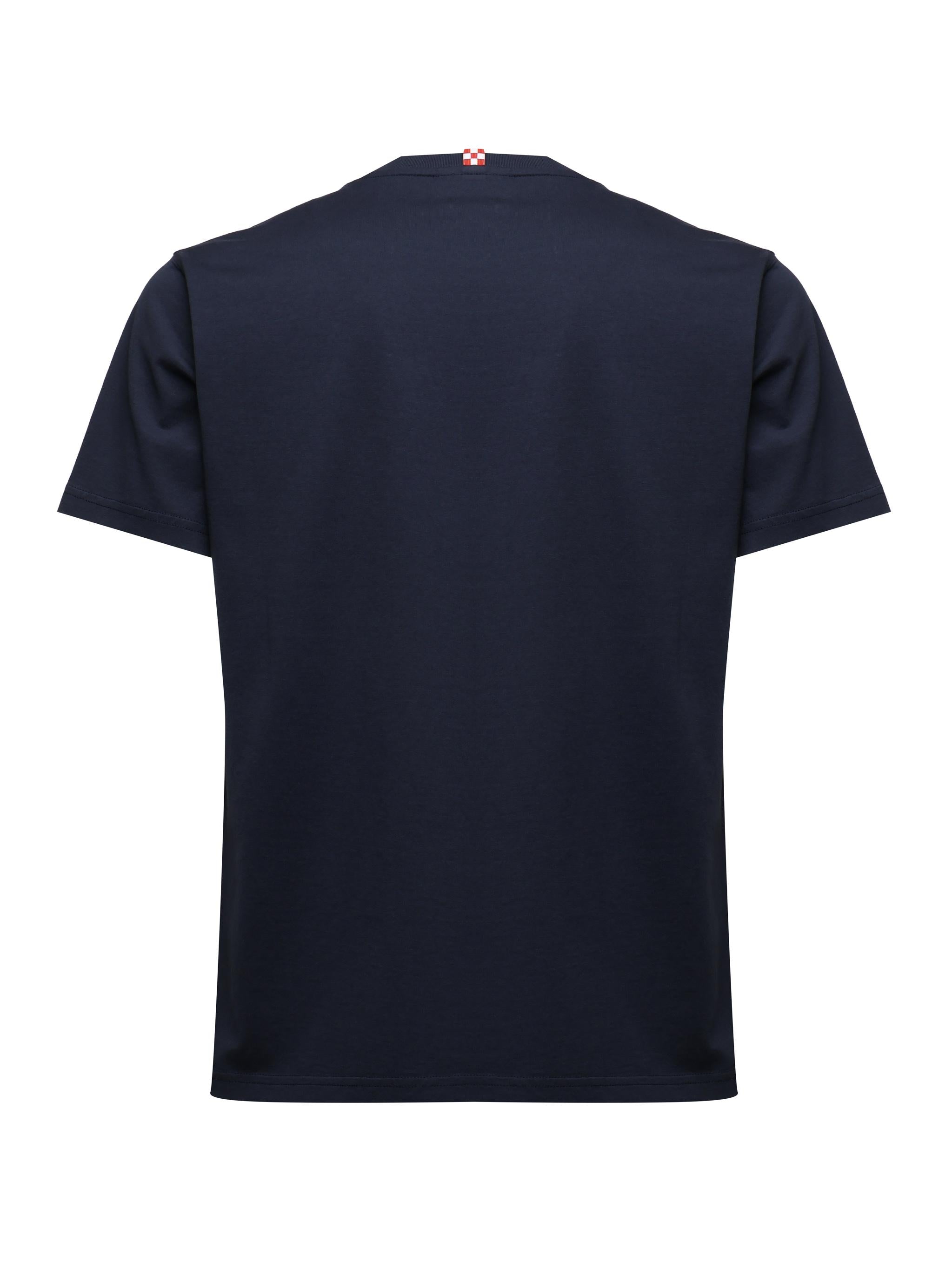 T-shirt con ricamo POT0001 05207H MC2 SAINT BARTH 