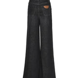 Jeans a gamba larga in denim CHC25ADP02156 075 CHLOÉ 