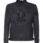 Overshirt in nylon con logo L1S151200020 S0351V0020 STONE ISLAND 
