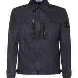 Overshirt in nylon con logo L1S151200020 S0351V0020 STONE ISLAND 