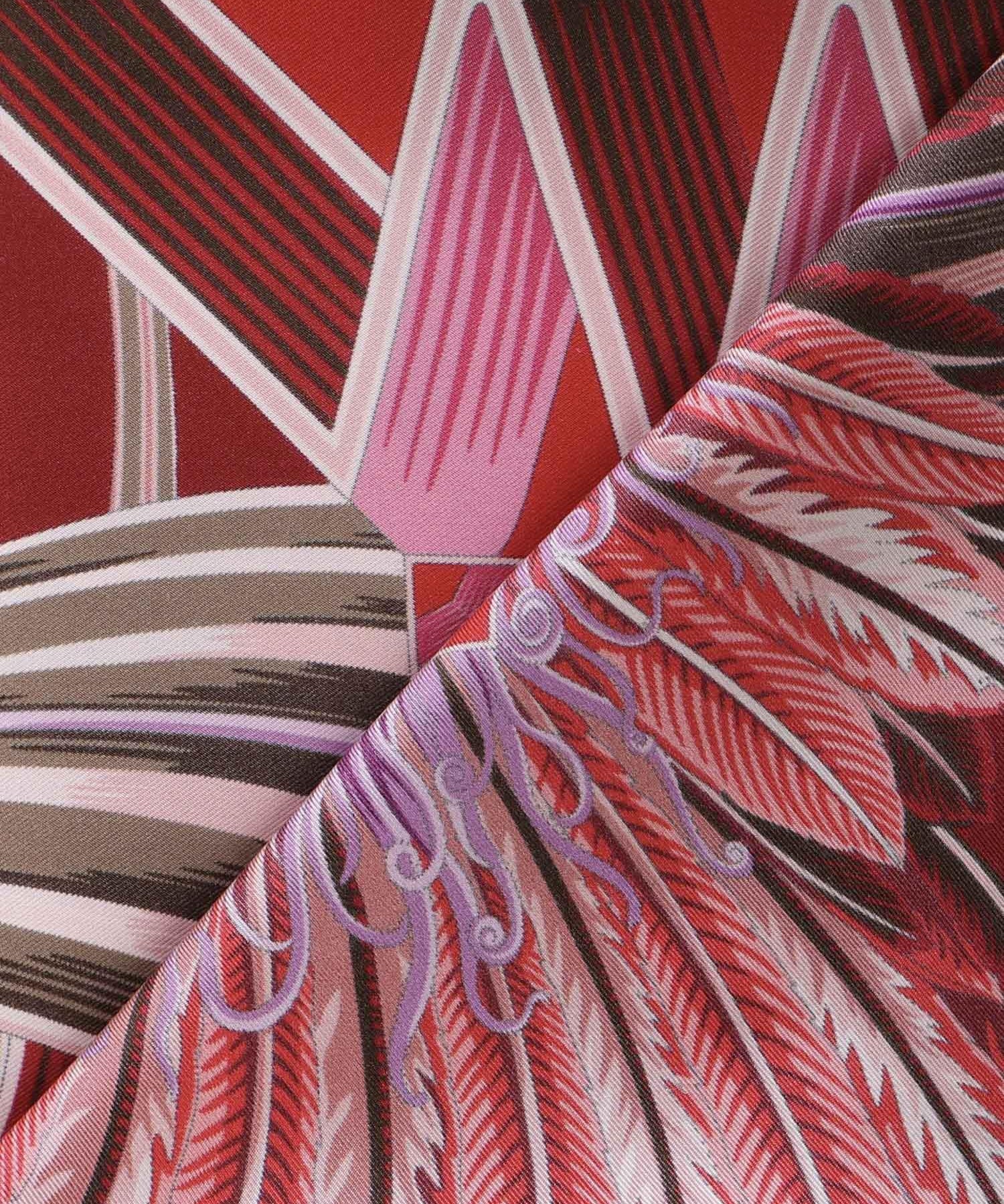 Foulard in seta con stampa 310216 785342005 FERRAGAMO 