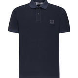 Polo in piqué stretch con patch logo K1S1522002SC S0067V0028 STONE ISLAND 