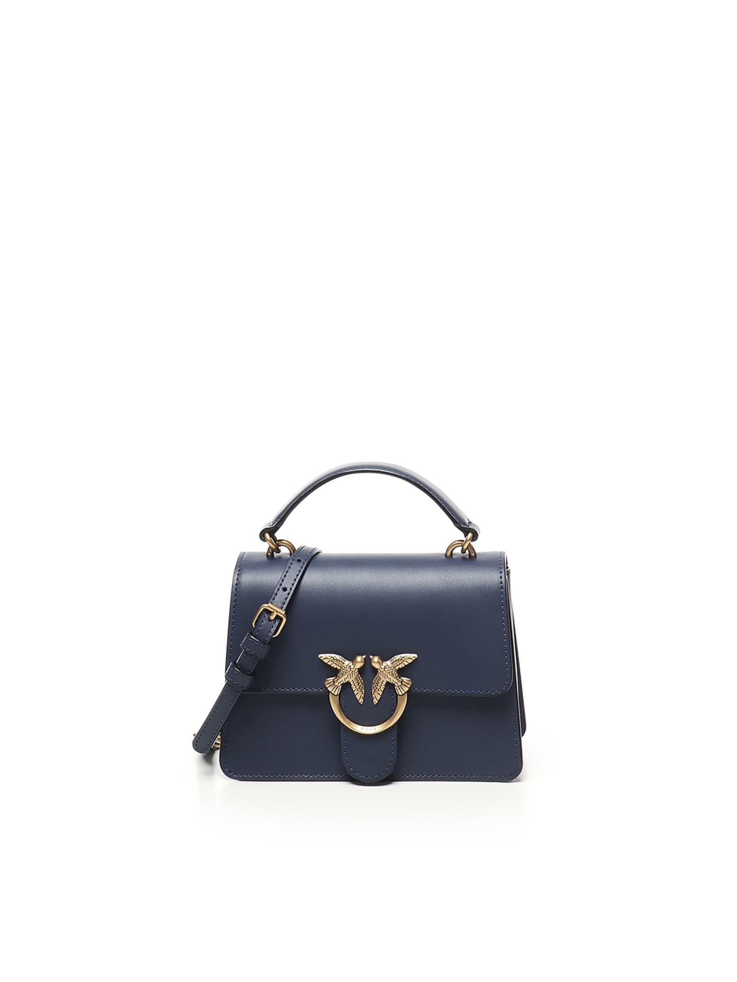 Borsa 'Love Bag' in pelle<BR/> 100071 A0F1G08Q PINKO 
