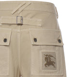Pantaloni in tela di cotone 8117389 C1409 BURBERRY 