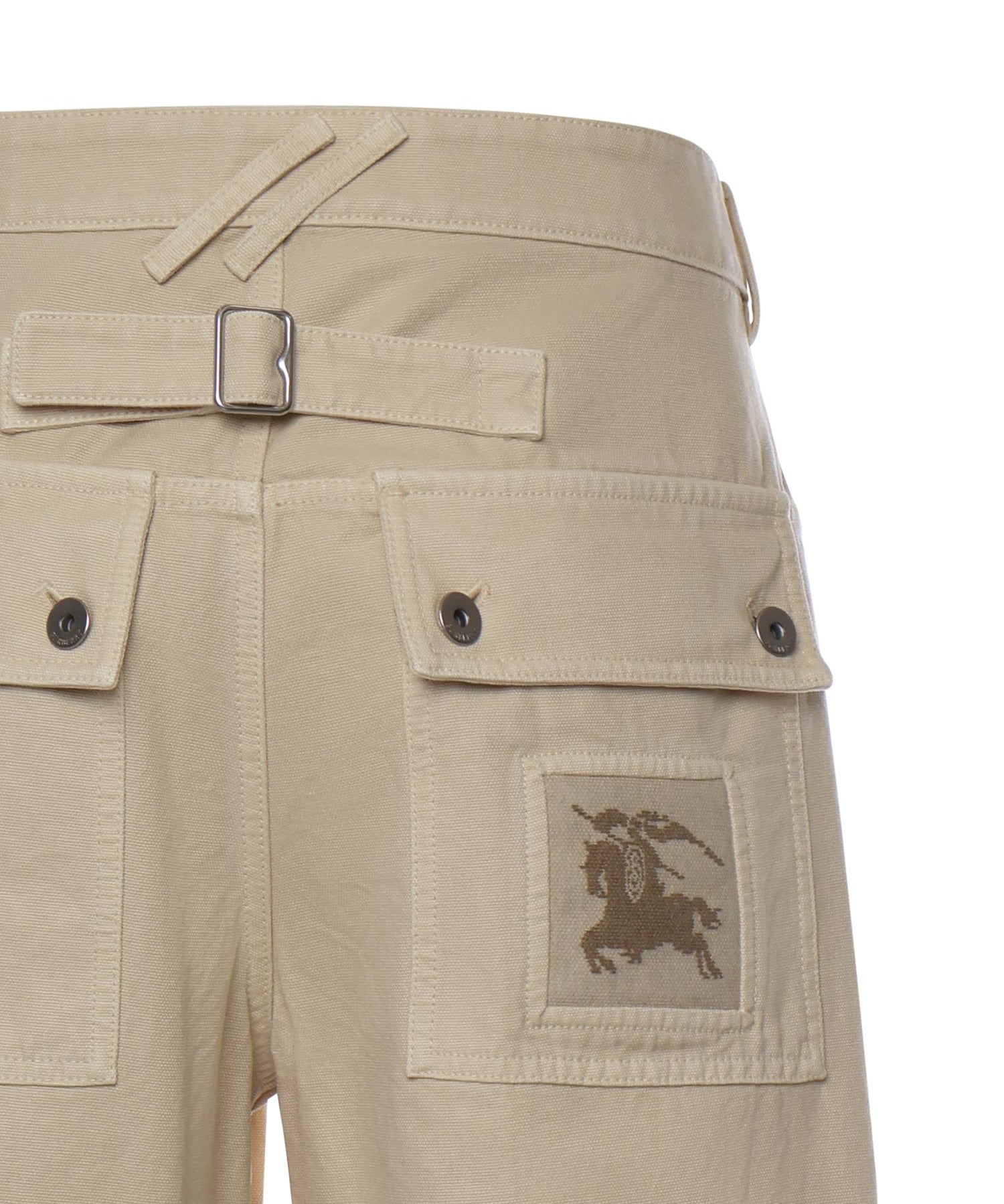 Pantaloni in tela di cotone 8117389 C1409 BURBERRY 