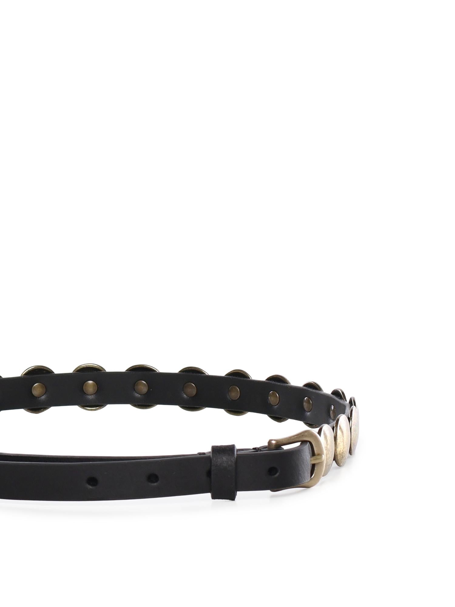 Cintura Trinidad in pelle GWA00408 A00044890100 GOLDEN GOOSE 