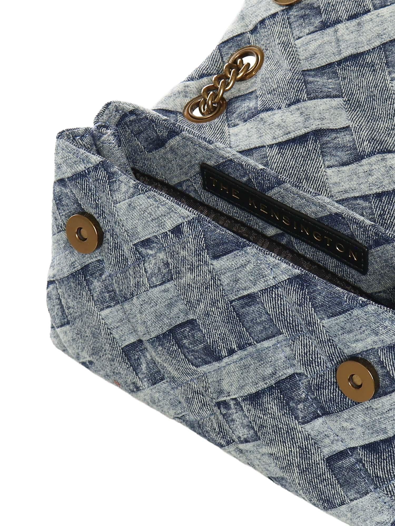 Mini bag Kensington in denim 8885588669 DENIM/DENIM KURT GEIGER 