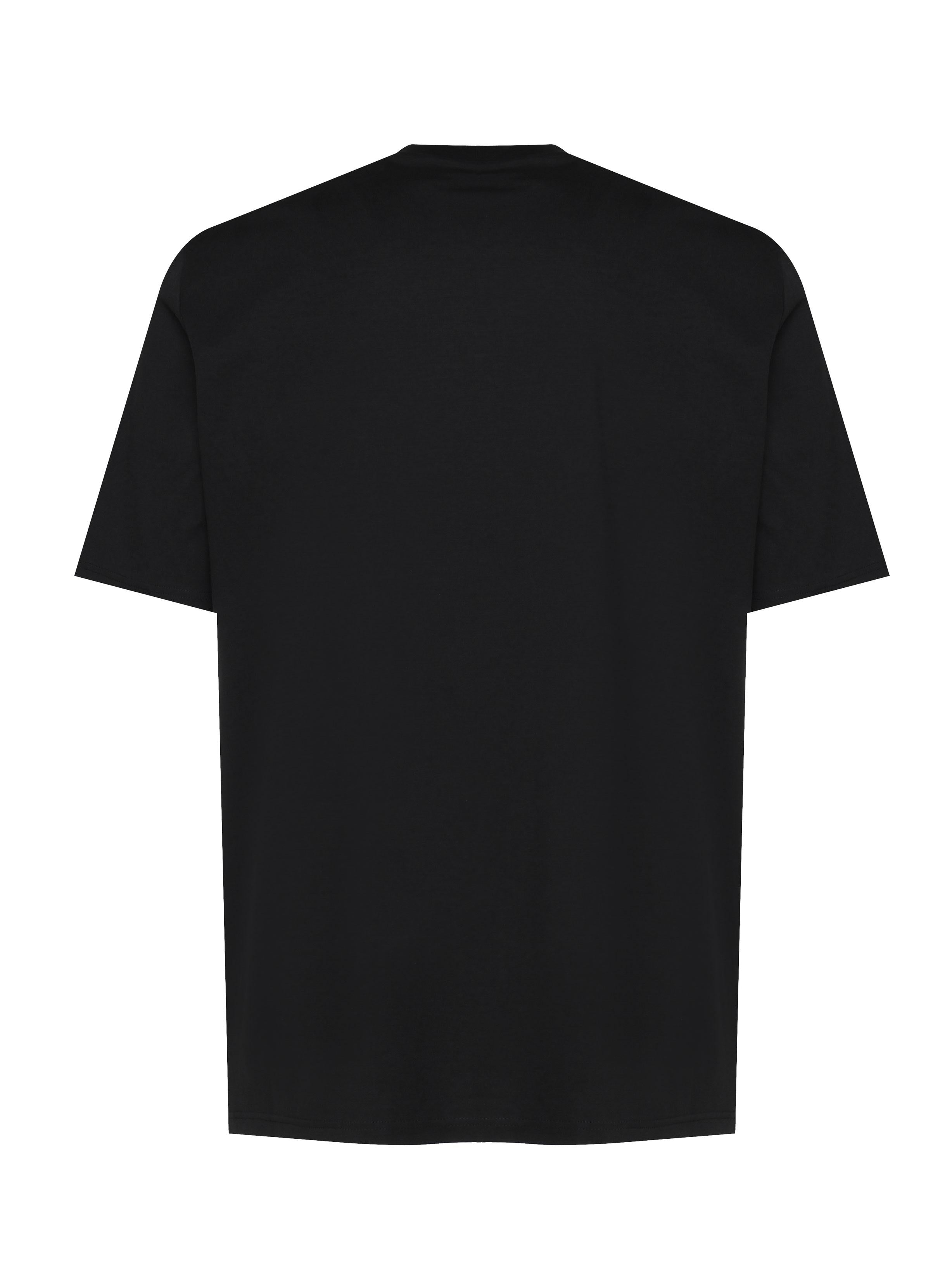 T-shirt Vice in cotone premium VICE NERO GIULIANO GALIANO 