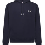 Felpa in cotone con logo F45104 07 SUN 68 