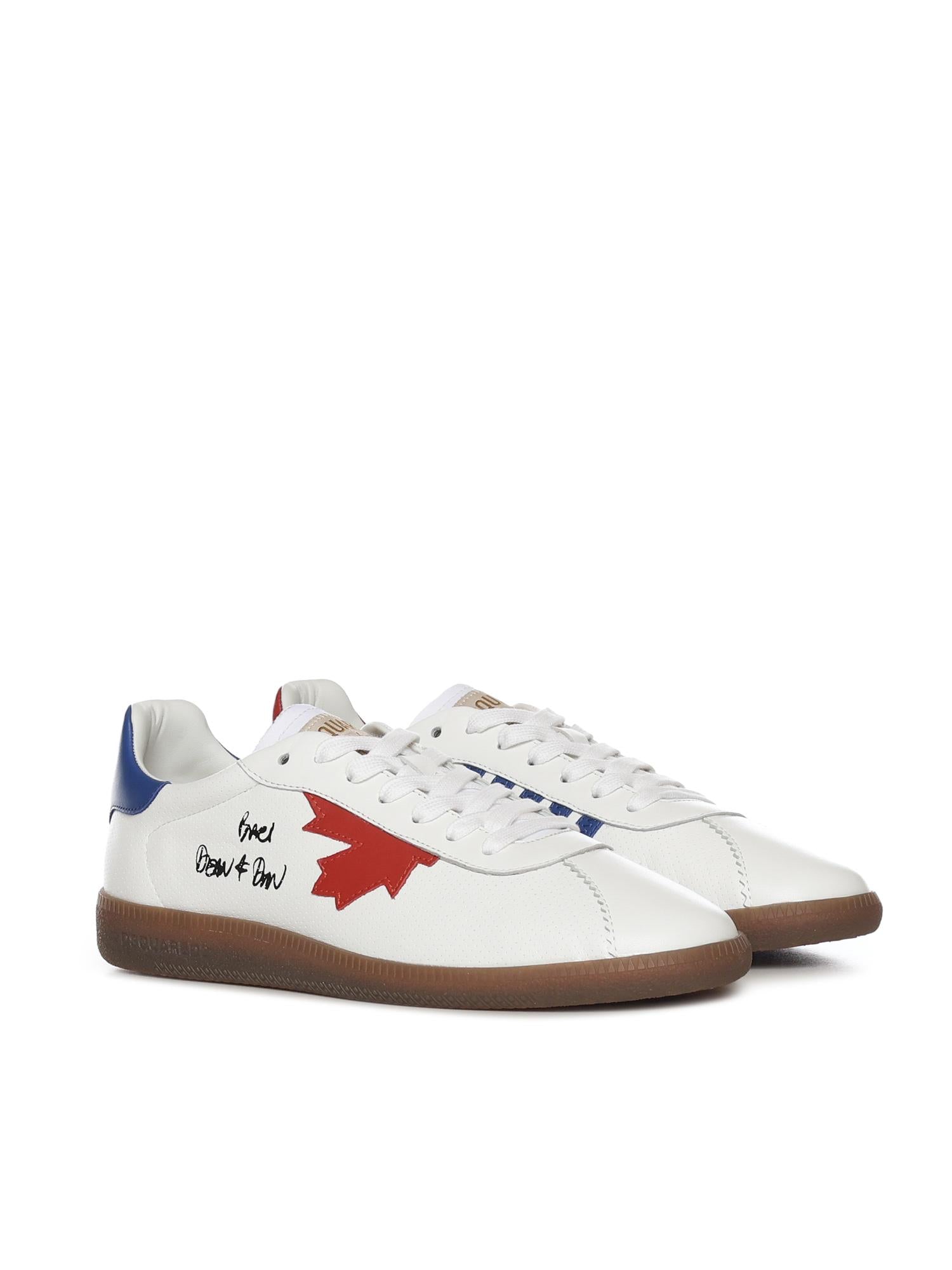 Sneakers Rebels in pelle SNM0468 M1424 DSQUARED2 