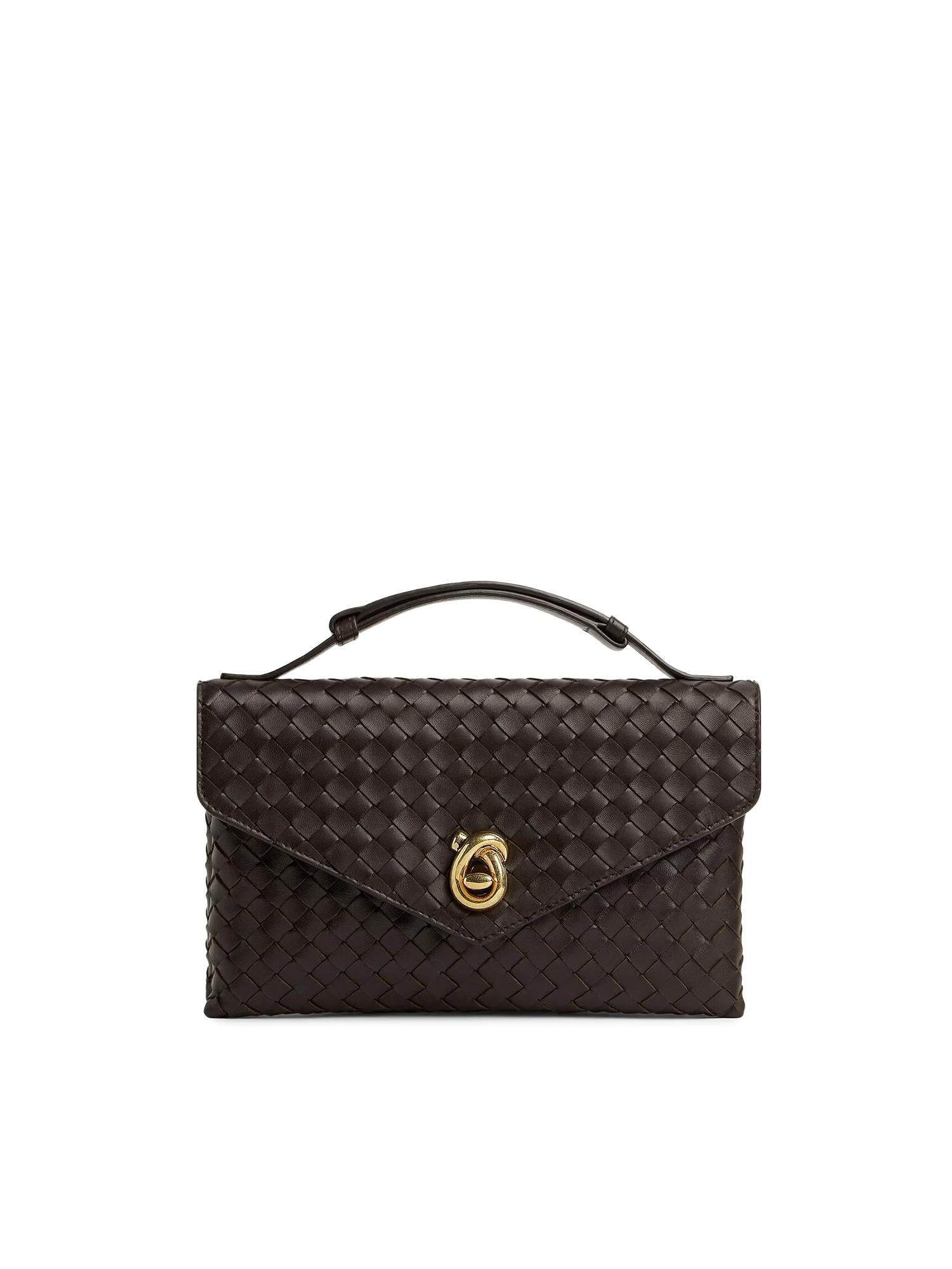 Borsa Knot Lock in pelle 817191 V08Z02190 BOTTEGA VENETA 
