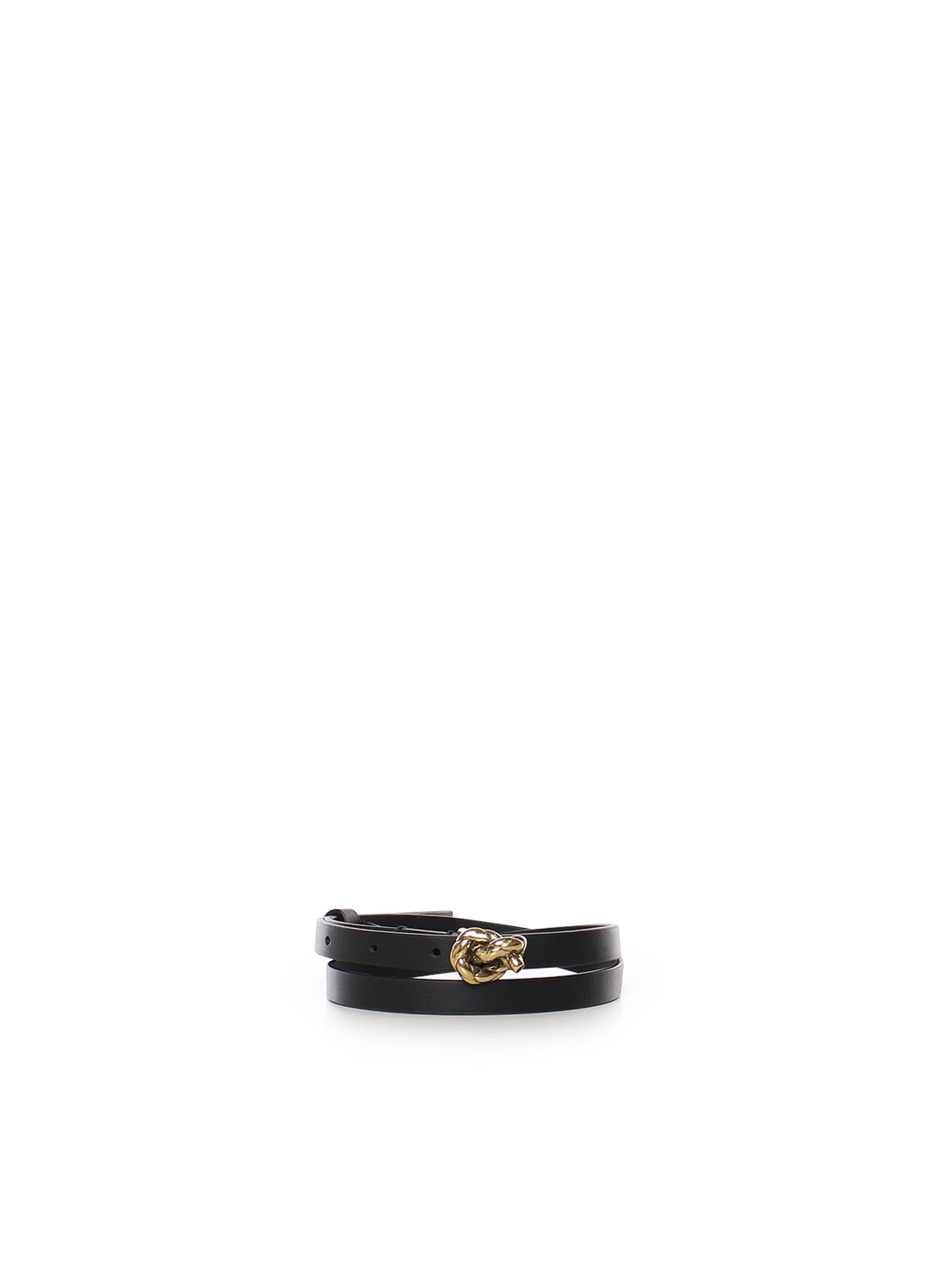 Cintura Knot in pelle 855235 VALKO1019 BOTTEGA VENETA 