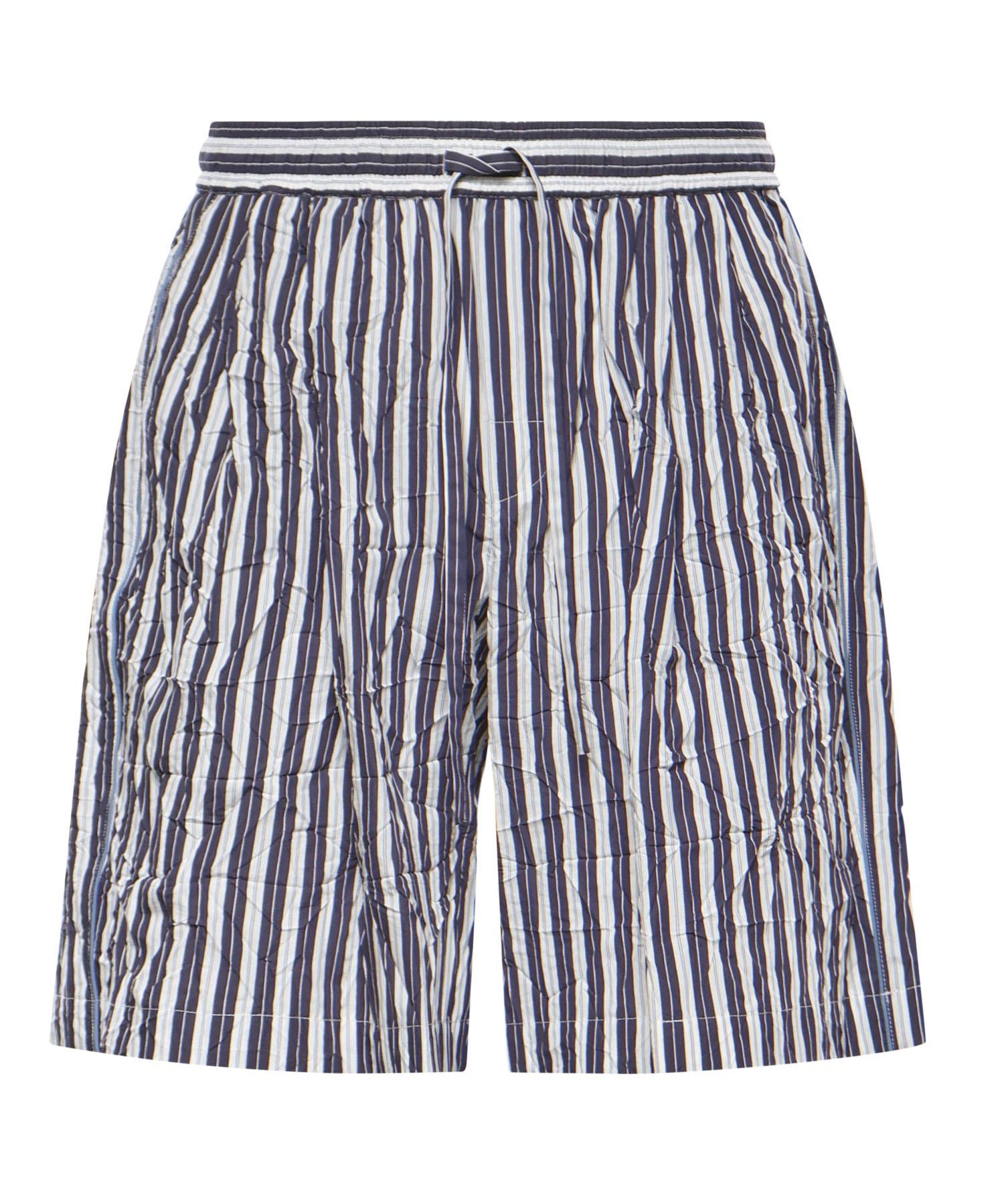 Bermuda in tela rigata froissé GP18FT FBMFUS8053 DOLCE & GABBANA 