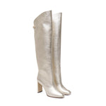 Stivalio Adriana in pelle ADRIANA NAPPA LAMINATALIGHT MAISON SKORPIOS 