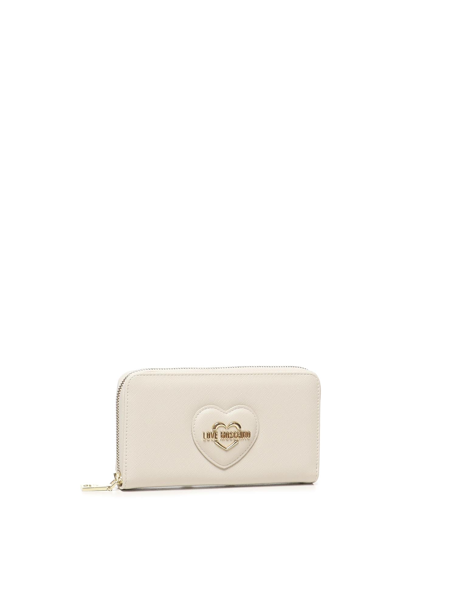 Portafoglio con logo lettering JC5730PP0LKL0 110 LOVE MOSCHINO 