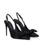 Slingback Mun in raso CG0844 A3I648B956 DOLCE & GABBANA 