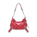 Borsa a spalla Y2K.002 FBBP70002STR -CILIEGIA/NIKEL BIASIA 