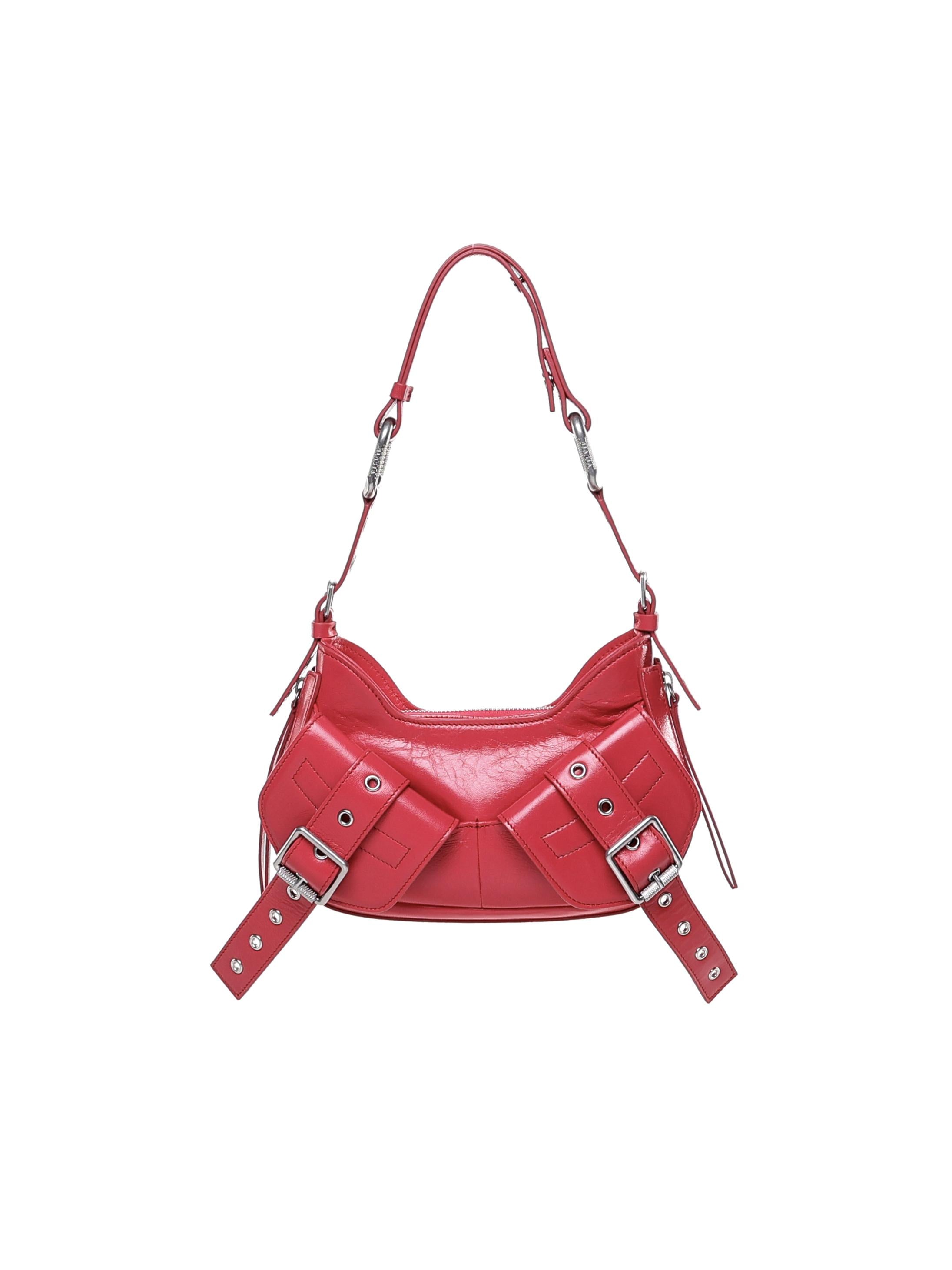 Borsa a spalla Y2K.002 FBBP70002STR -CILIEGIA/NIKEL BIASIA 