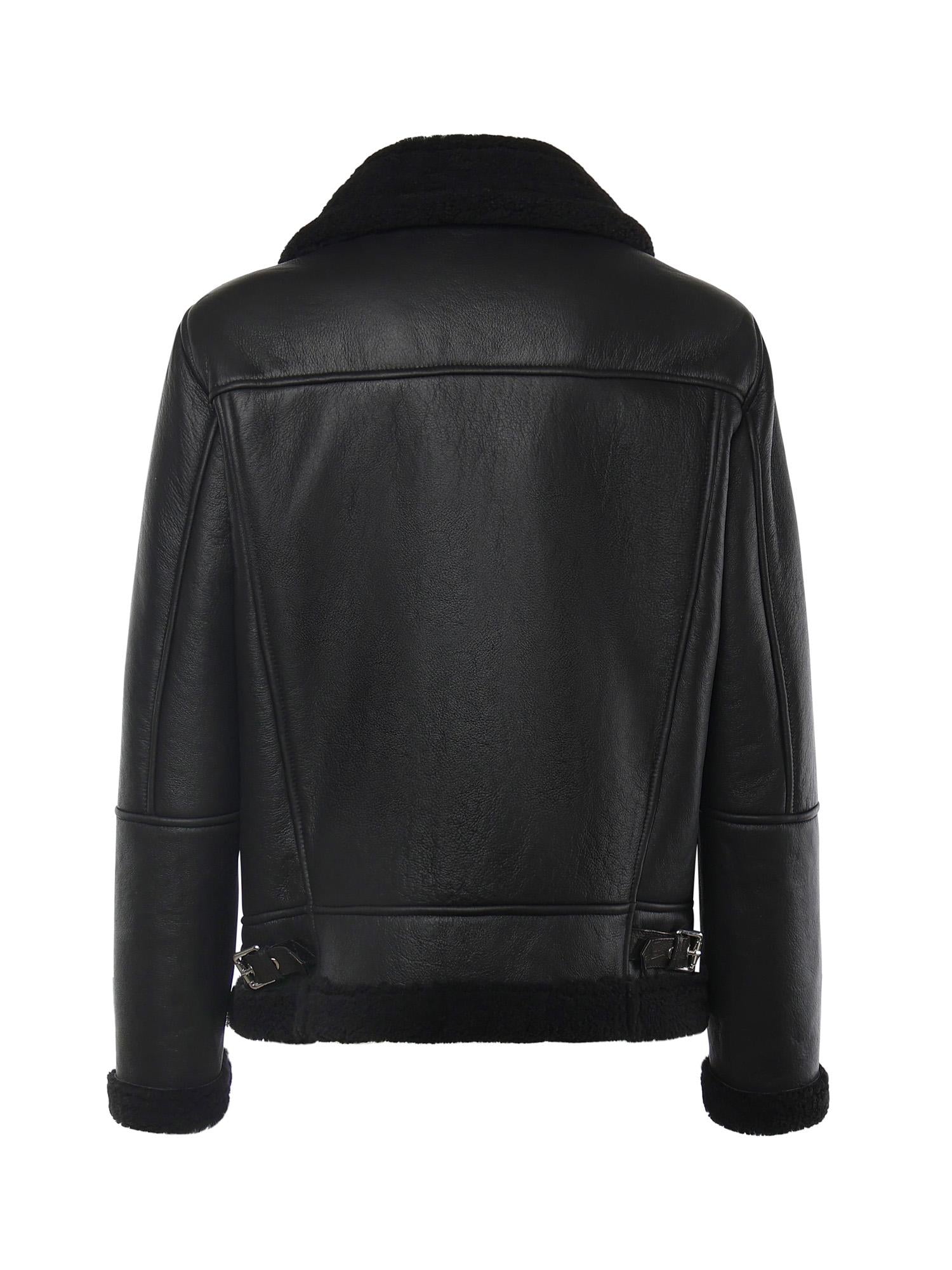 Giubbotto in pelle e montone Chicago CHICAGO NAPPANERO GIULIANO GALIANO 