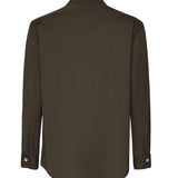 Camicia Magik con zip MAGIK VERDE GIULIANO GALIANO 