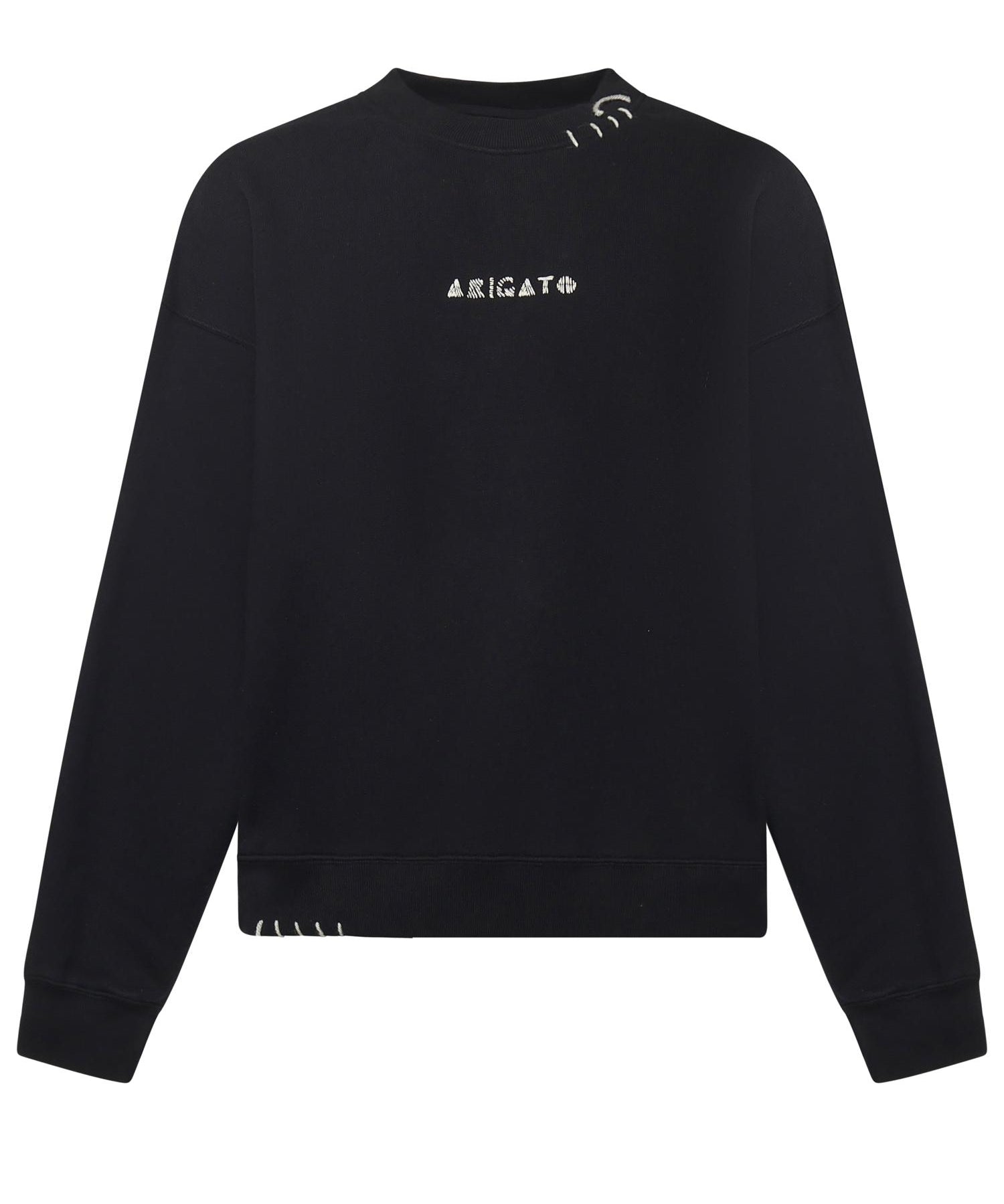 Felpa "Loops" in cotone A3435001 BLACK AXEL ARIGATO 