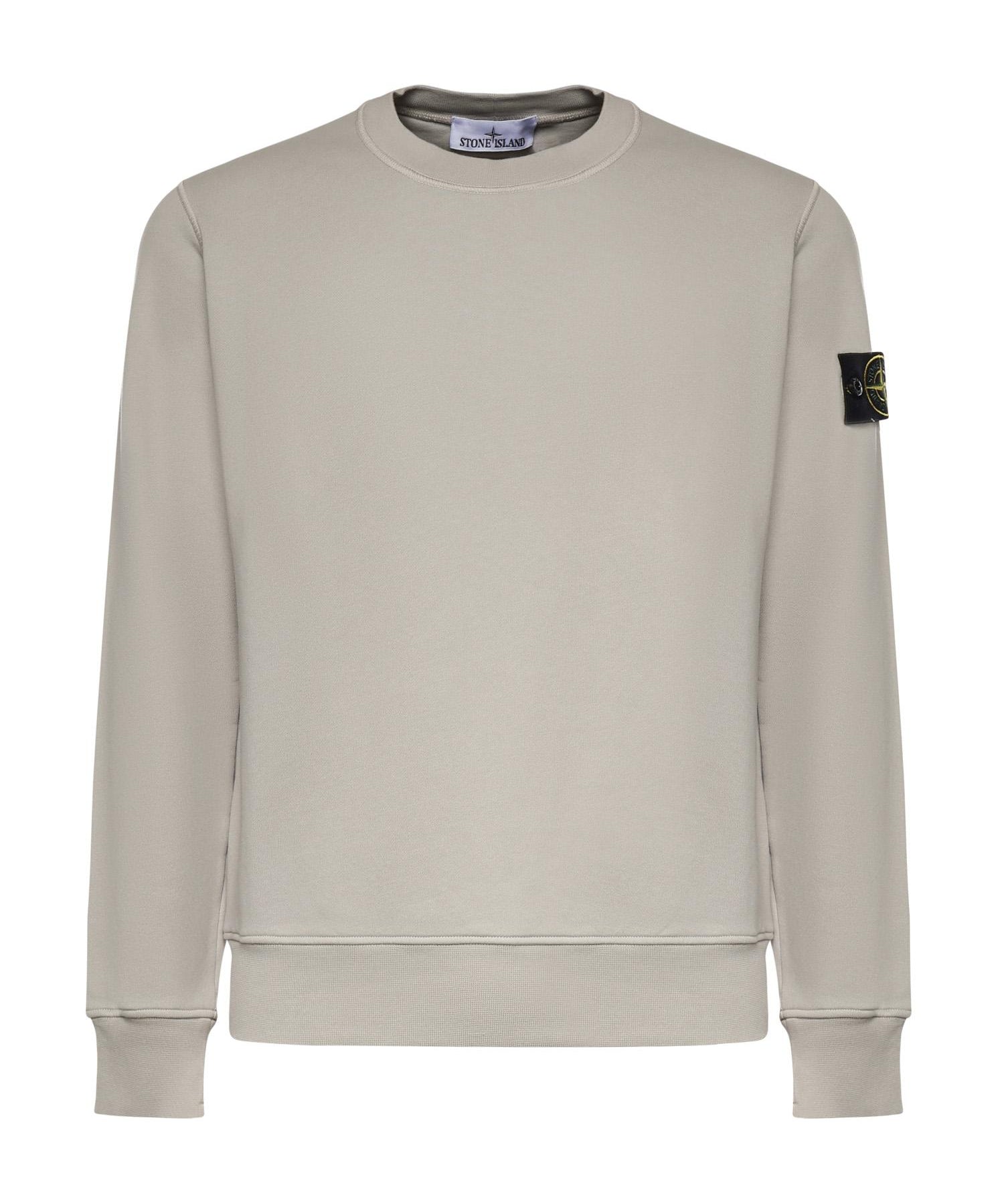 Felpa in cotone con logo L1S156100060 S0051V0061 STONE ISLAND 
