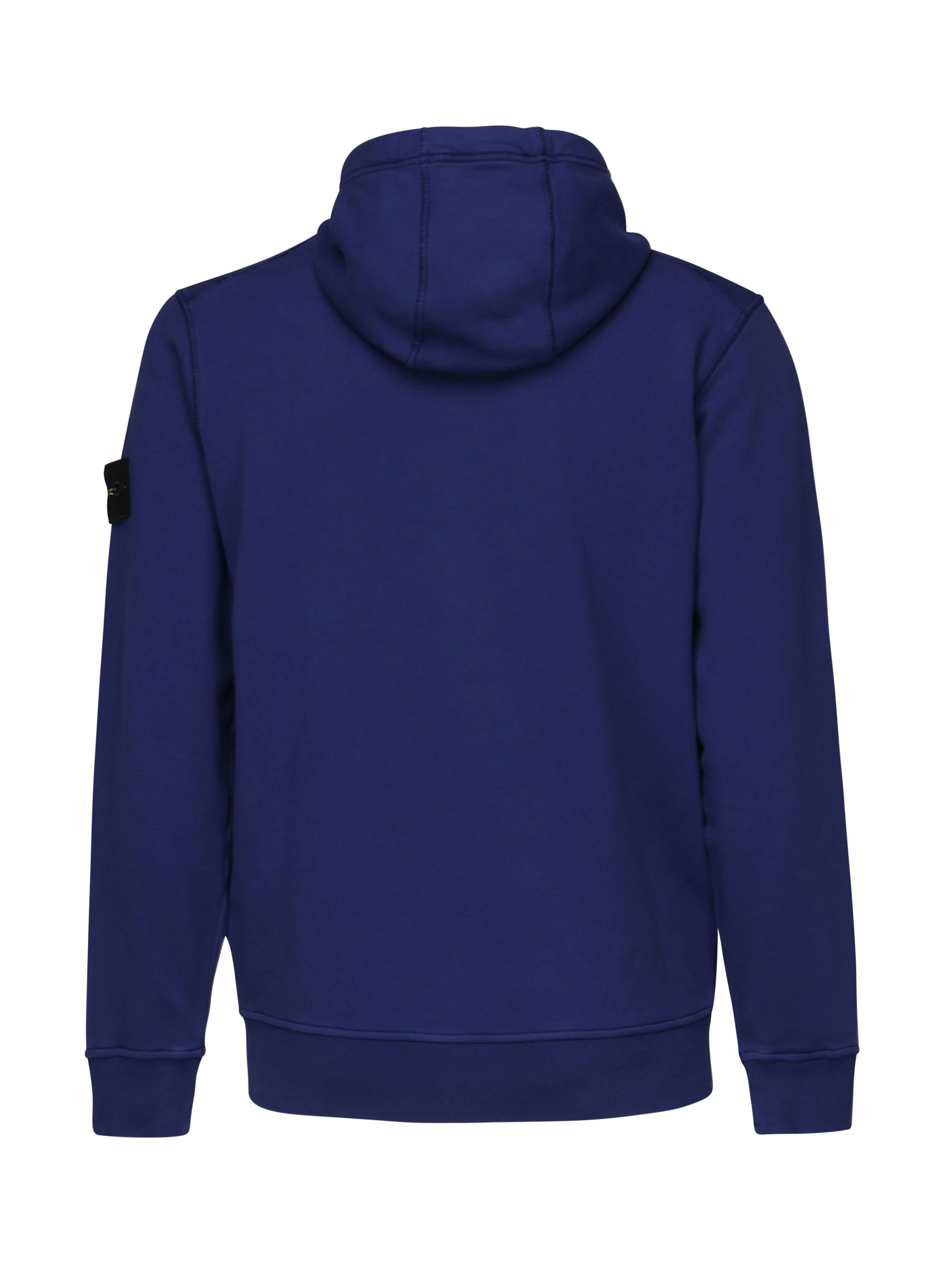 Felpa con cappuccio con coulisse e tasche K1S156100045 S0051V0022 STONE ISLAND 