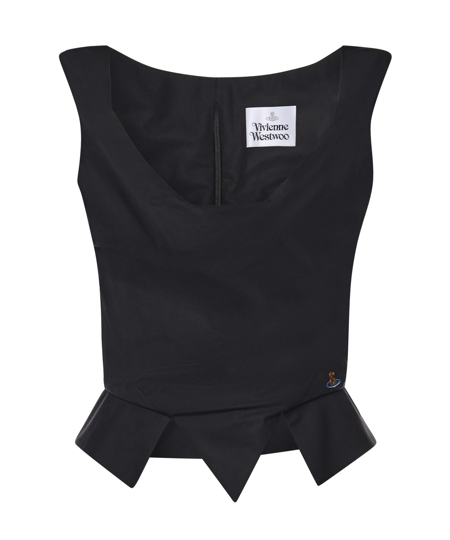 Top Sunday in cotone 1505000M W009QN401 VIVIENNE WESTWOOD 