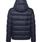 Piumino double front in popeline calandrato NAM32510620XMH U807 FAY 