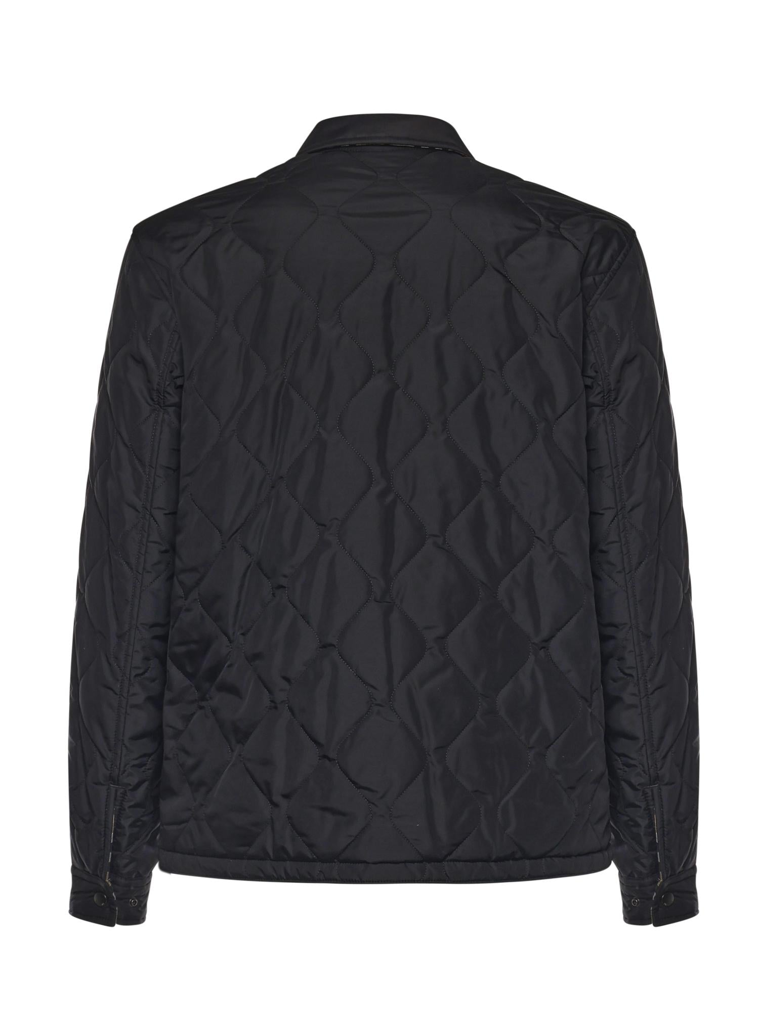 Camicione reversibile in nylon trapuntato 8115788 A1189 BURBERRY 