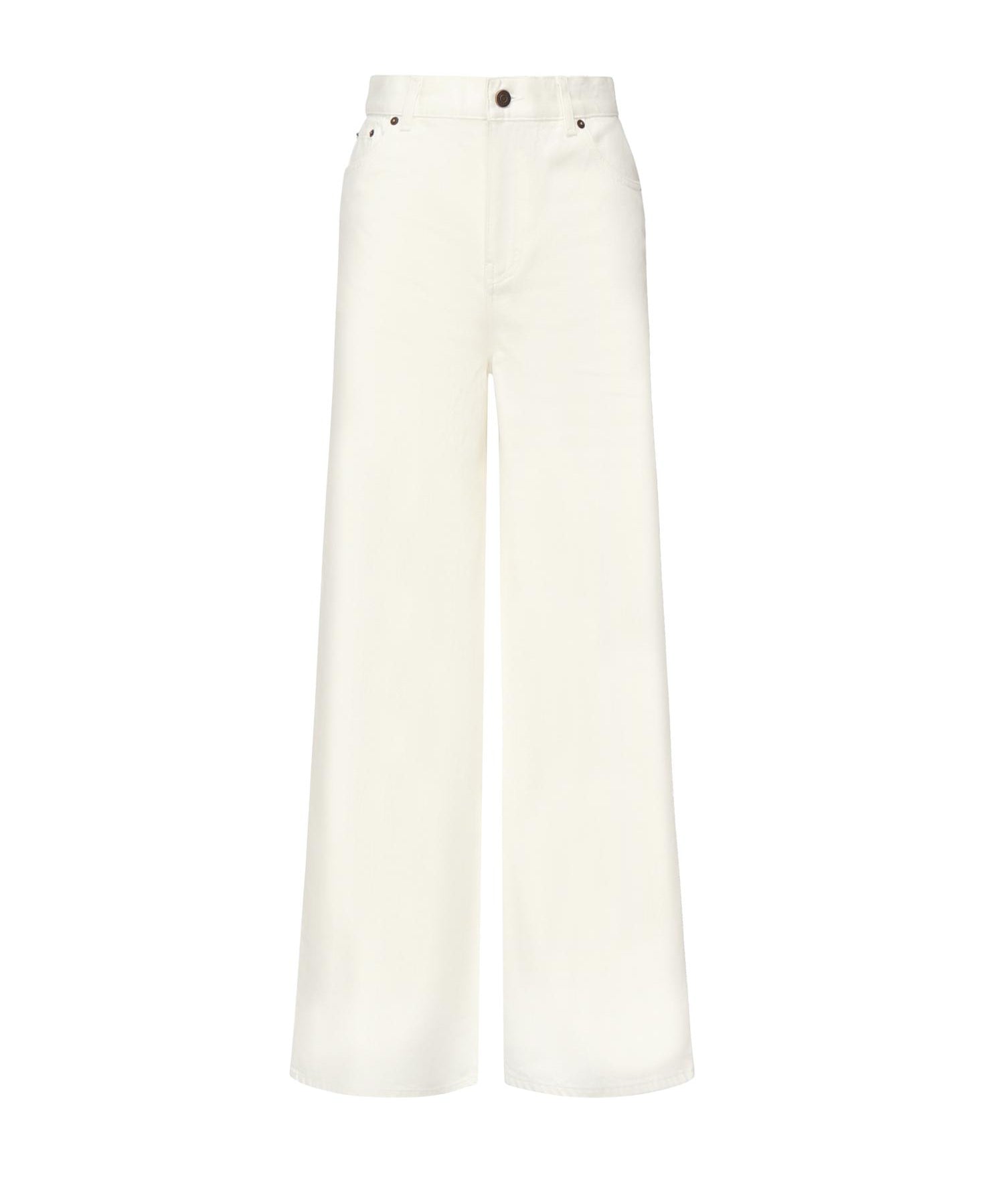 Jeans a gamba ampia in denim CHC25ADP02257 101 CHLOÉ 