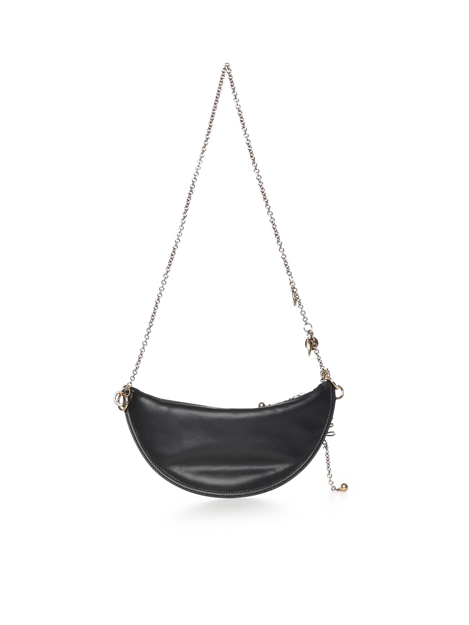 Borsa a spalla mini Chloè Icons in pelle CH25WP124P80 001 CHLOÉ 