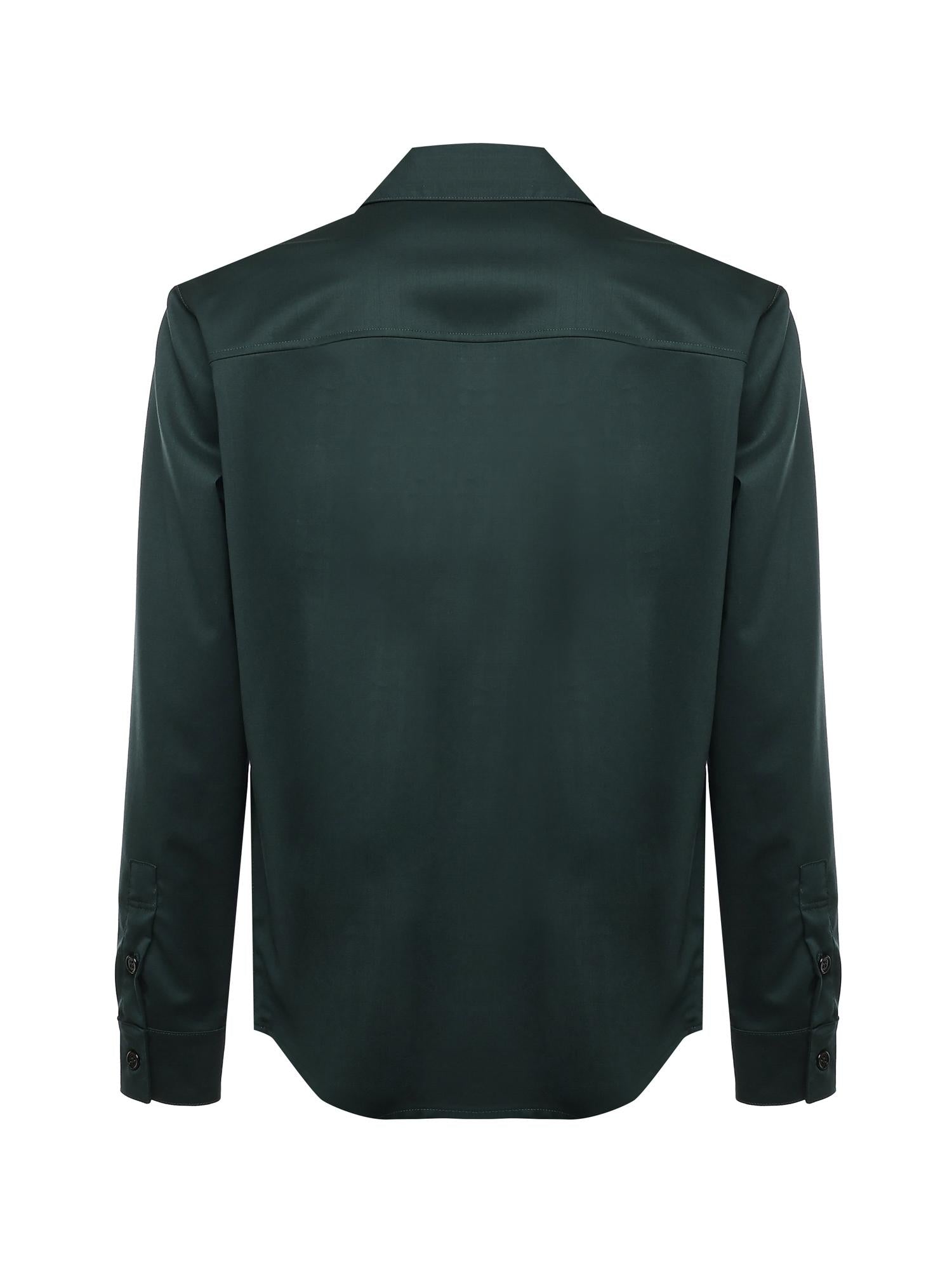 Camicia in misto cotone GABRY VERDE GIULIANO GALIANO 